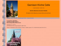 garnison-kirche-celle.de Webseite Vorschau