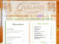 gasthaus-gerland.de Webseite Vorschau