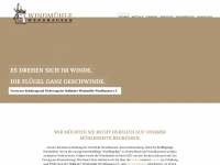 windmuehle-wendhausen.de Webseite Vorschau