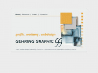 gehring-graphic.de Webseite Vorschau