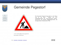 gemeinde-pegestorf.de Webseite Vorschau