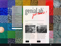 genialab.com Webseite Vorschau