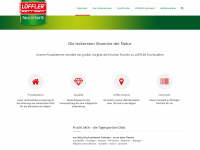 loeffler-fruchtsaft.de Webseite Vorschau