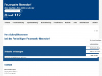 ff-nenndorf.de Webseite Vorschau