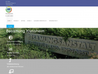 besamung-klessheim.at Webseite Vorschau