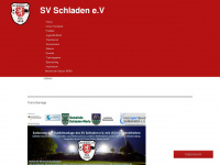 sv-schladen.de Webseite Vorschau