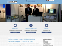 gieselmann-stanztechnik.de Webseite Vorschau
