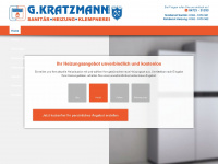 g-kratzmann.de Webseite Vorschau