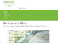 glas-bergmann.de Webseite Vorschau