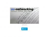 as-networking.de Webseite Vorschau