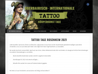 tattoo-tage.de Webseite Vorschau