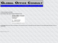 global-office-consult.de Webseite Vorschau