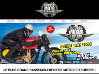 coupes-moto-legende.fr Webseite Vorschau