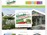 glende-pflanzenparadies.de Webseite Vorschau