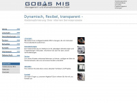 gobas-mis.de Webseite Vorschau