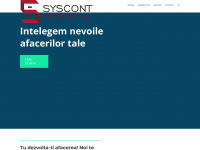 syscont.ro Webseite Vorschau