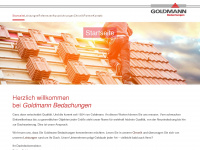 goldmann-bedachungen.de Webseite Vorschau