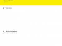 klingemann.de Webseite Vorschau