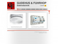 guf-elektrotechnik.de Webseite Vorschau