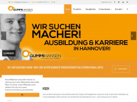 gummi-hansen.de Webseite Vorschau