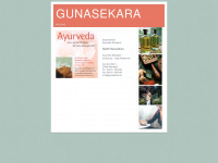 gunasekara.de Webseite Vorschau