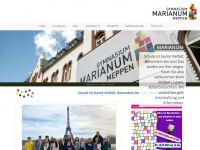 marianum-meppen.de Webseite Vorschau