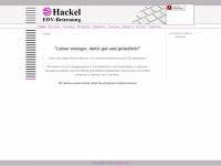 hackel-edv.de Webseite Vorschau