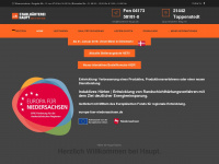 haerterei-haupt.de Webseite Vorschau