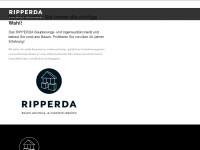 ripperda.com Webseite Vorschau