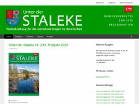 staleke.de Webseite Vorschau