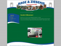 hage-zieseniss.de Webseite Vorschau