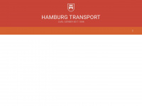 hamburg-transport.de Webseite Vorschau