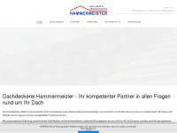 hammermeister-dach.de Webseite Vorschau