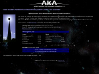 astronomie-handeloh.de Webseite Vorschau