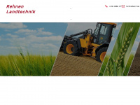 rehnen-landtechnik.de Webseite Vorschau