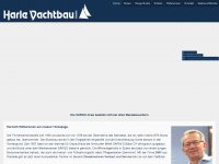 harle-yachtbau.de Webseite Vorschau