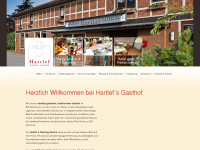 hartlefs-gasthof.de Webseite Vorschau