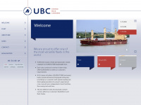 unitedbulkcarriers.com Webseite Vorschau