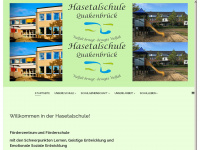 hasetalschule.de Webseite Vorschau