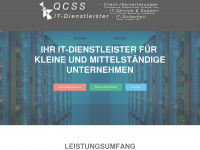 qcss.de Webseite Vorschau