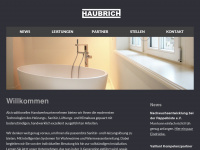haubrich-shk.de Webseite Vorschau