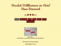 haus-bismarck.de Webseite Vorschau