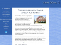 haus-duene-13-borkum.de Webseite Vorschau