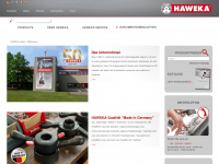 haweka.com Webseite Vorschau