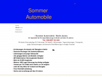 sommer-automobile.de Webseite Vorschau
