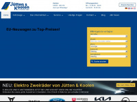 juetten-koolen.de Webseite Vorschau