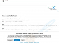 haiterbach.de Webseite Vorschau
