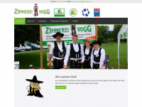 zimmerei-vogg.de Webseite Vorschau