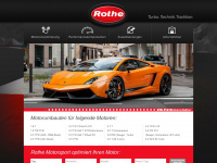 rothe-motorsport.de Webseite Vorschau
