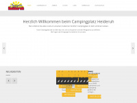 heideruh-camp.de Webseite Vorschau